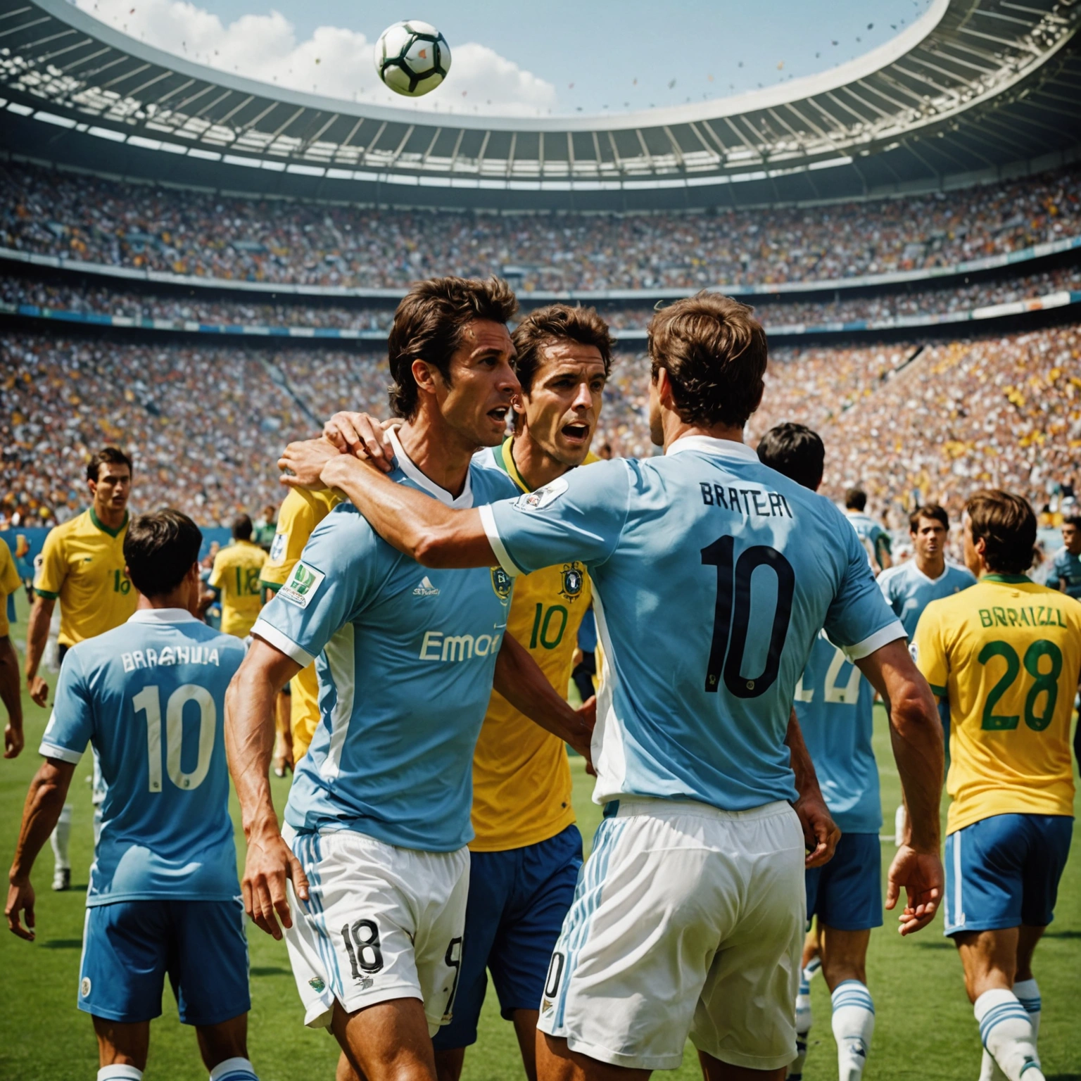 Аргентина – Бразилия: напряжённая борьба и эмоции после матча