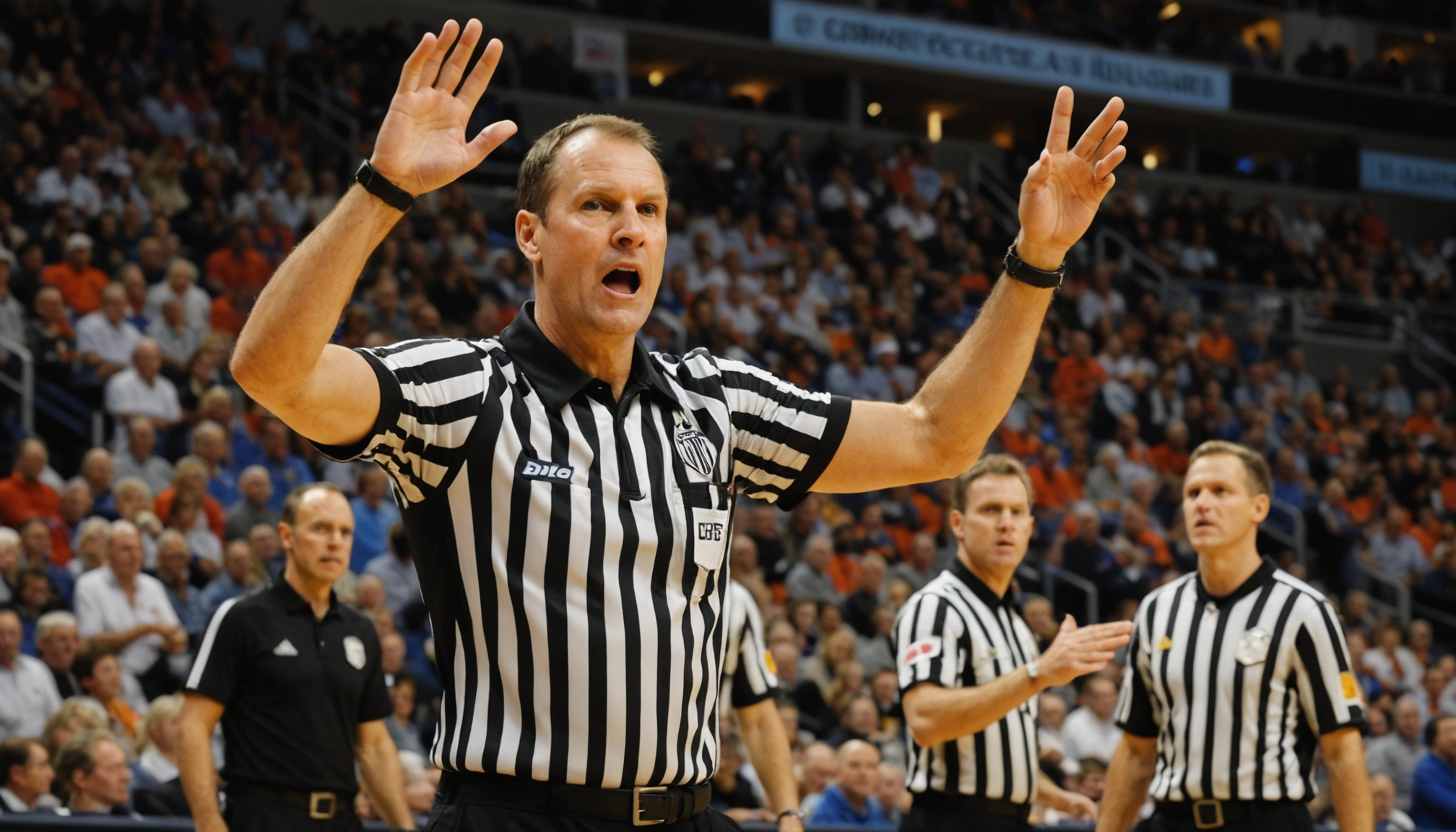 Значение жестов судьи в баскетболе - Условные обозначения судьи при выходе мяча и игрока за площадку