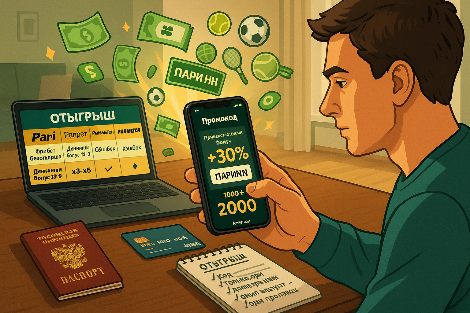 Учимся на конкретных примерах: промокод БК