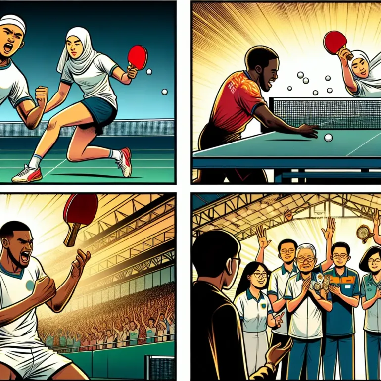 Настольный теннис: Искусство, Стратегия и Спорт