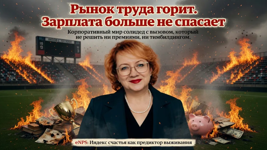 Рынок труда горит. Зарплата больше не спасает